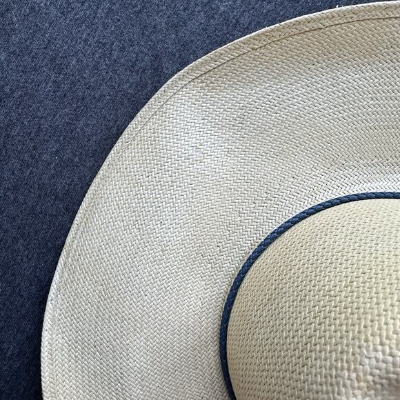 Resistol Self Conforming 5 Star Panama Western Cowboy Straw Hat - Picture 3 of 13